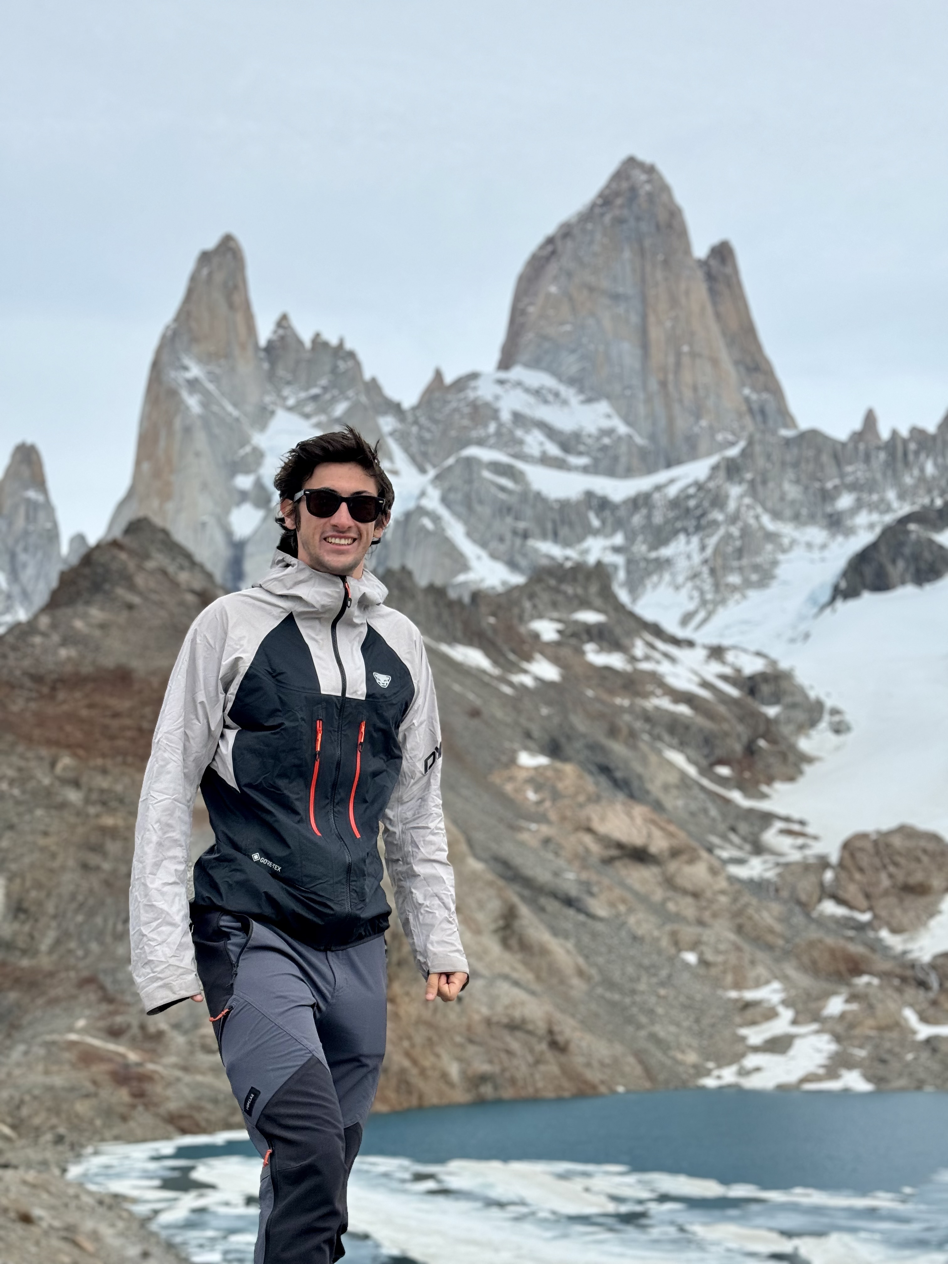 Paesaggio in Argentina durante il viaggio in Sudamerica